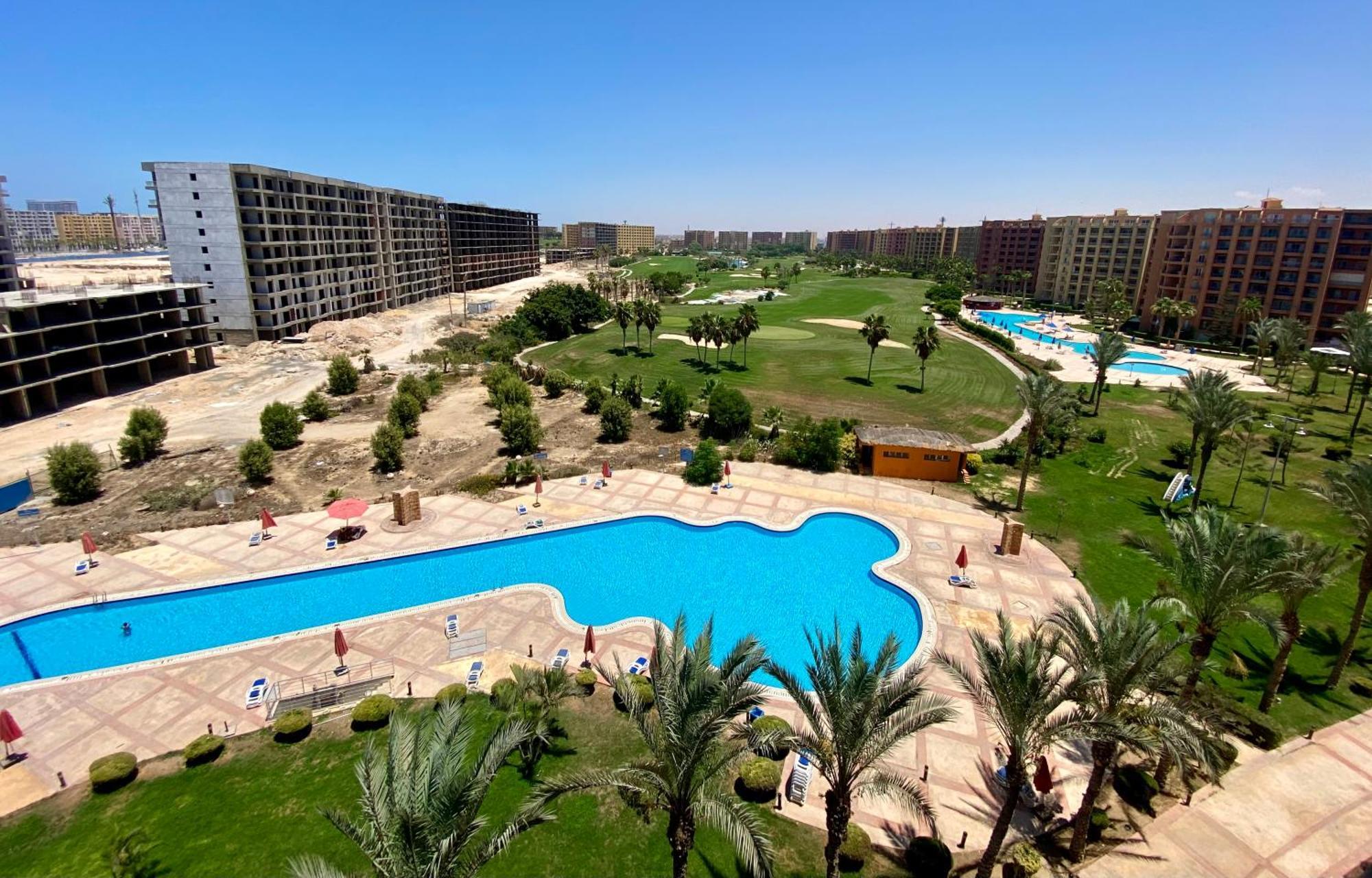 Porto Golf Marina Aqua Park & Beach Access By Best Of Bedz אל עלמיין מראה חיצוני תמונה